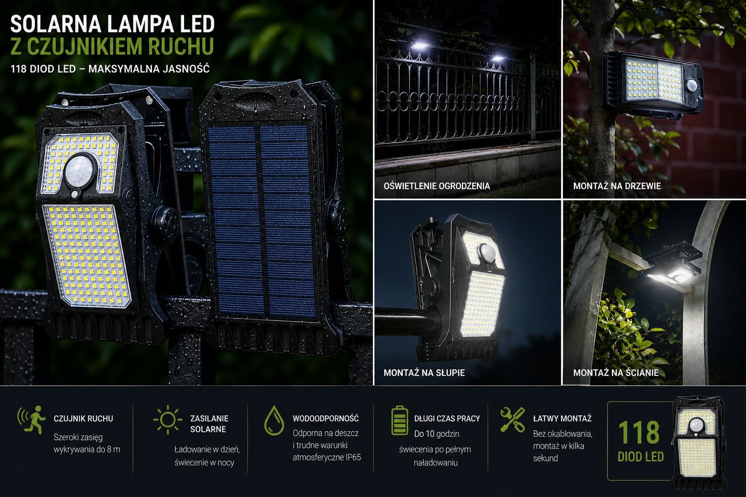 Lampa SolarLamps w użyciu — 1
